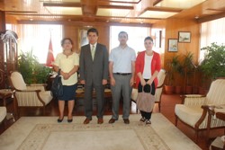 HAYASAD ÜYELERİ VALİ CENGİZ İ ZİYARET ETTİ