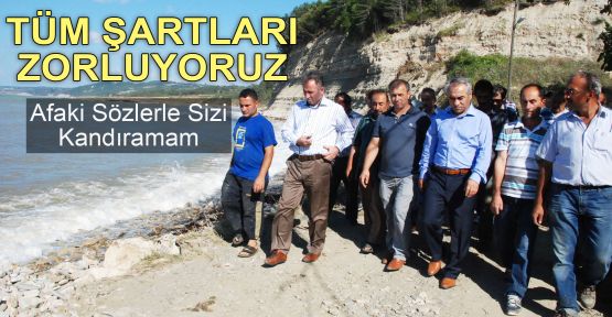 Ersoy ve Tokmak Sel Bölgesine Gitti