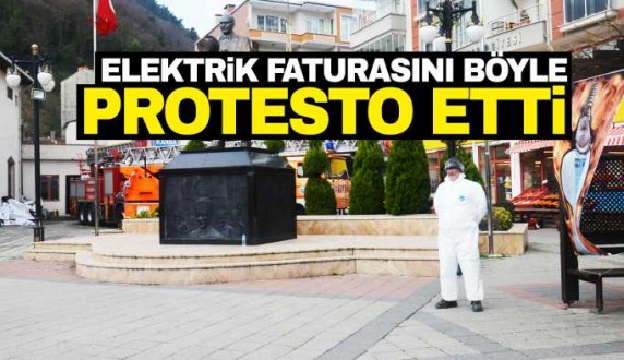 Esnaftan yüksek fatura protestosu 
