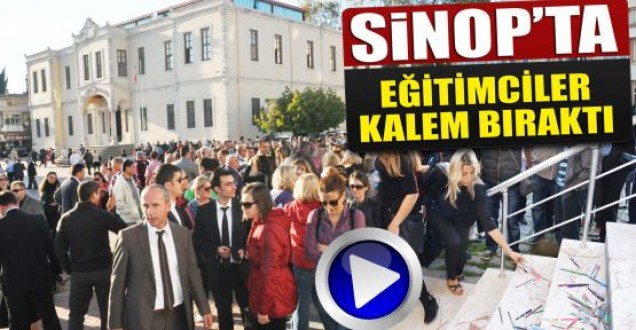 Etimciler kalemlerini bıraktı