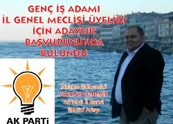 İl Genel Meclisi Üyeliği Aday Adayı Genç İş Adamı; Gökhan Özdemir