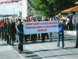 SİNOP ŞEHİT VE GAZİLER DERNEÐİ 19 MAYIS KUTLAMASI