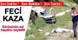 Sinop Boyabat Yolunda Kaza 1 Ölü 1 Yaralı