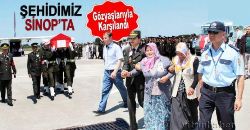 Şehit Er Memleketi Sinop\ a Getirildi