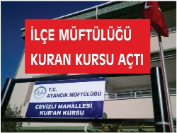 Ayancık Müftülüğü İhtiyaç Odaklı Üç Yeni Kur’an Kursu Açtı