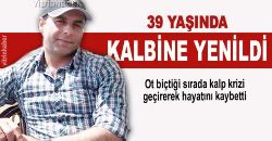 Ot Biçerken Hayatını Kaybetti