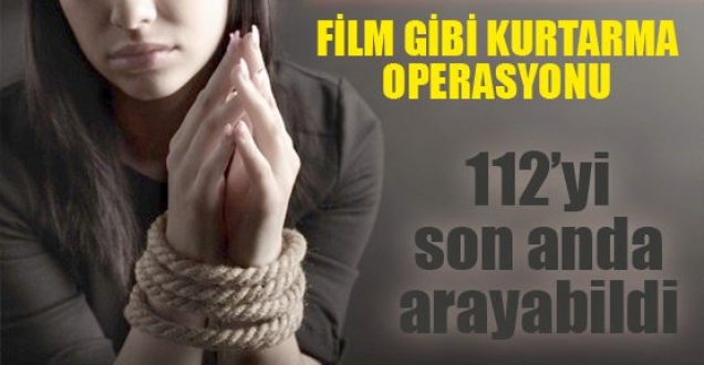Film gibi kurtarma operasyonu