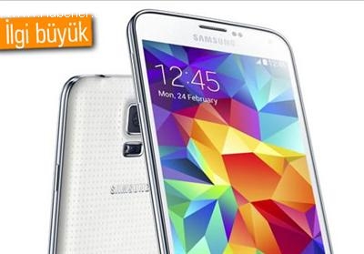 Galaxy S5'e İlgi Giderek Artıyor