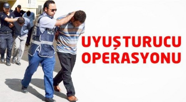 Gerze'de uyuşturucu operasyonu