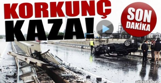 Gerze-Sinop yolunda kaza!