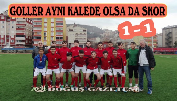 GOLLER AYNI KALEDE OLSA DA SKOR 1-1