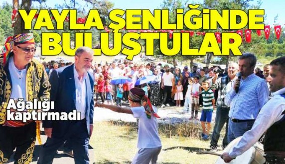 Gündüzlüler yayla şenliğinde buluştu 