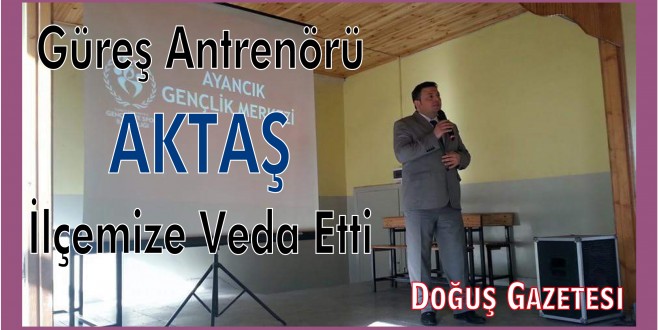 Güreş Antrenörü Murat AKTAŞ Manisa'ya atandı