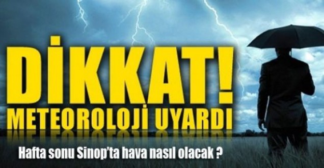 Hafta sonu yağış bekleniyor