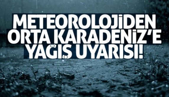 Hafta sonu yağış var 