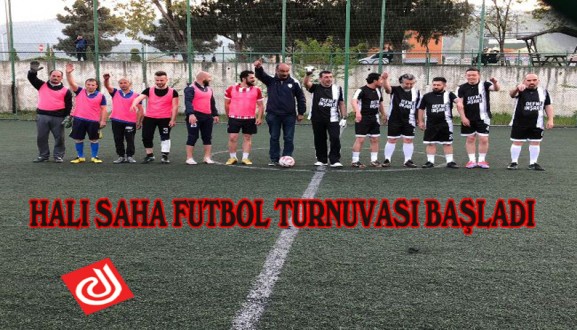 HALI SAHA FUTBOL TURNUVASI BAŞLADI