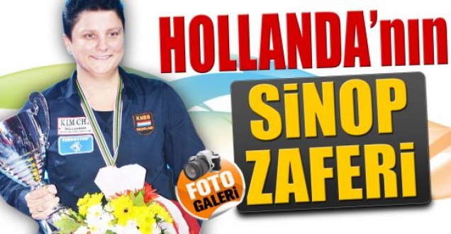 Hollandalı sporcu Sinop'ta dünya şampiyonu oldu