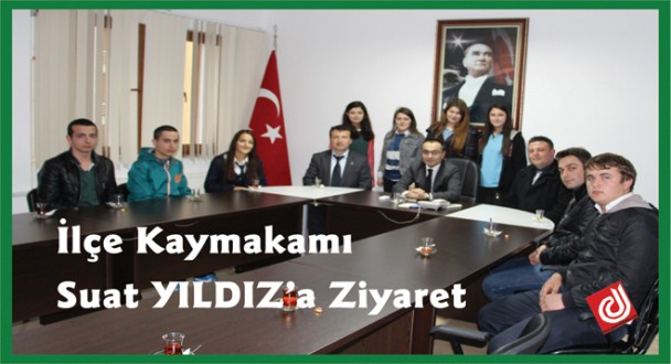 İlçe Kaymakamı Yıldız'a Ziyaret