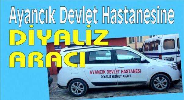 İlçemiz Devlet Hastanesine Yeni Diyaliz Aracı