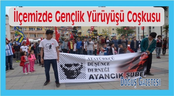 İlçemizde Gençlik Yürüyüşü Coşkusu