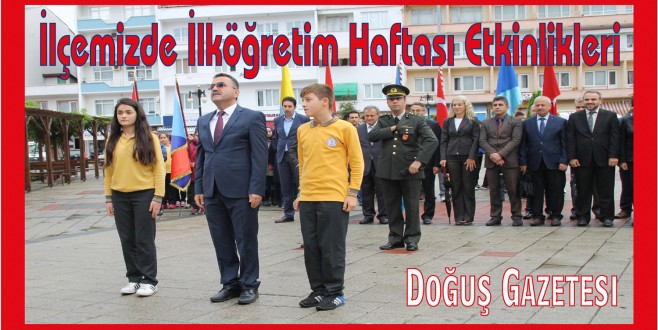 İlçemizde İlköğretim Haftası Etkinlikleri