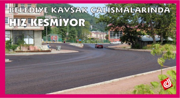 İlçemizde Kavşak Çalışmaları Başladı