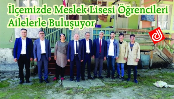 İlçemizde Meslek Lisesi Öğrencileri Ailelerle Buluşuyor