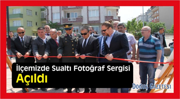 İlçemizde Sualtı Fotoğraf Sergisi Açıldı