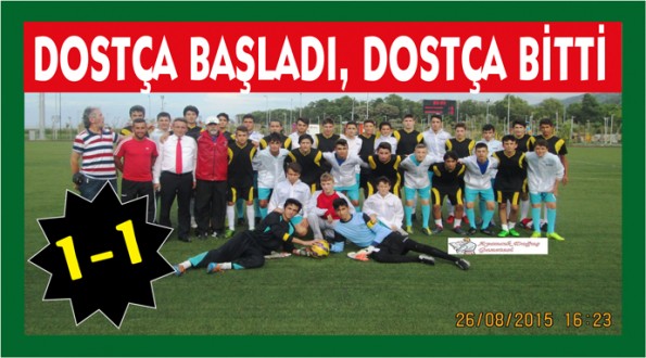 İLK DEVRE BALIKESİR, İKİNCİ DEVRE SİNOP (1-1)