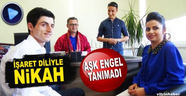 İşaret diliyle nikah