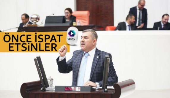 İspat etsinler, biz destek veririz!