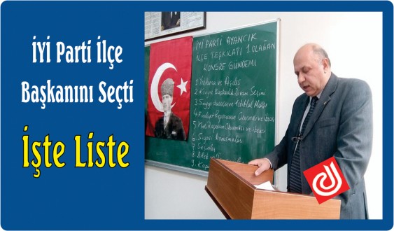 İyi Parti Ayancık'ta Seçim Heyecanı 