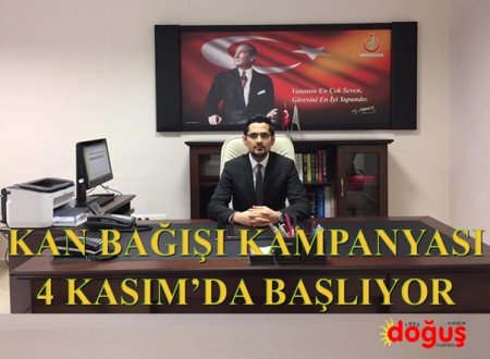 Kan Bağışı Kampanyası Başlıyor