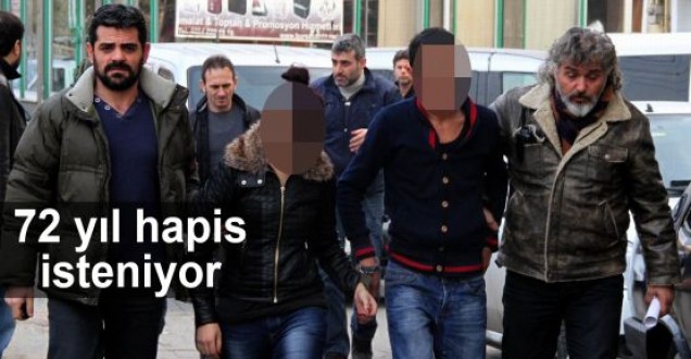 Kar maskeli soygunculara 72 yıl hapis talebi