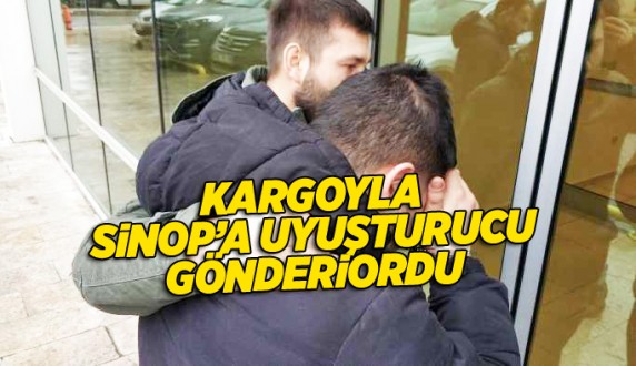 Kargo ile uyuşturucu ticaretine tutuklama 