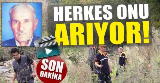 Kayıp şahsı bulmak için arama çalışmaları başlatıldı