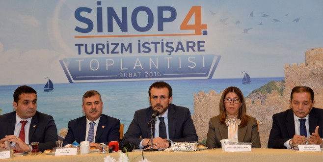 MAVİŞ, BAKAN MAHİR ÜNAL'I, SİNOP'LU TURİZMCİLER İLE BULUŞTURDU