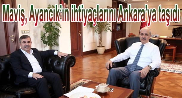 Maviş'in Ankara mesaisi yoğun geçti