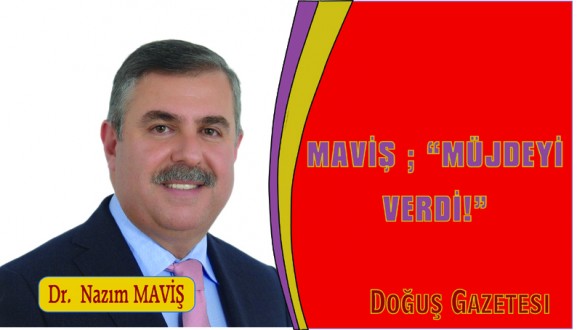 MAVİŞ: KAPALI TENİS KORTU ve BİREYSEL SPORLAR MERKEZİNİN MÜJDESİNİ VERDİ 