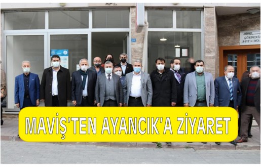 Maviş'ten Ayancık'a Ziyareti