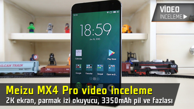 Meizu MX4 Pro inceleme videosu "2K ekran, 3D parmak okuyucu, 20.7MP kamera, 3350mAh pil ve fazlası"