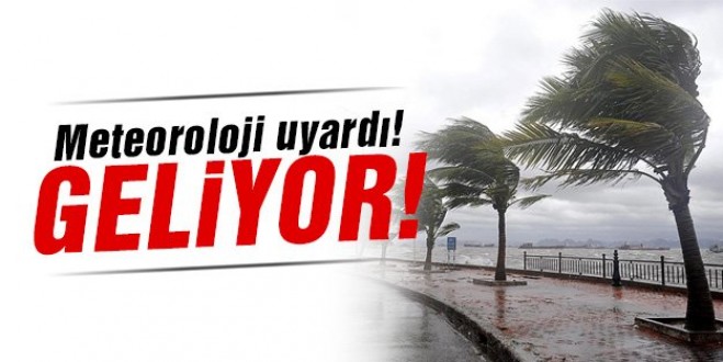 Meteoroloji'den Sinop için fırtına uyarısı!