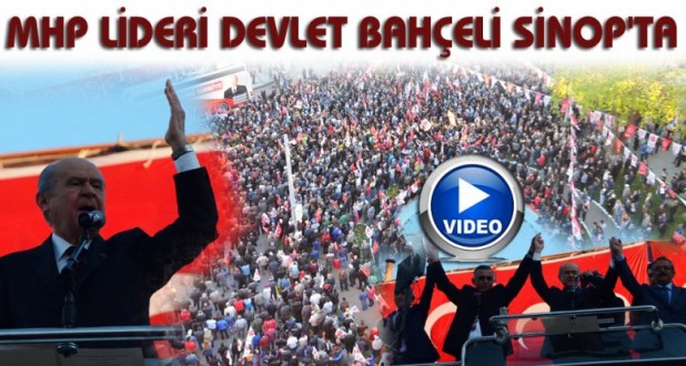 MHP LİDERİ BAHÇELİ SİNOP'ta
