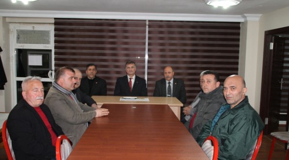 MHP'nin Aday adayı Süren, İlk İlçe Gezisini Ayancık'a Yaptı.