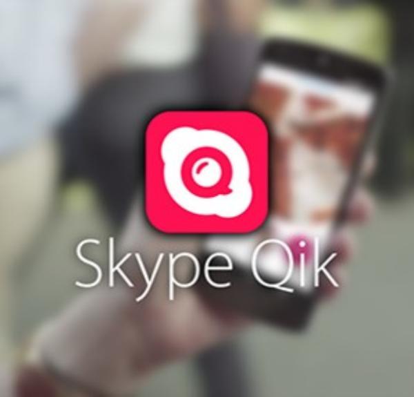 Microsoft'tan Yeni Sosyal Uygulama: Skype Qik!