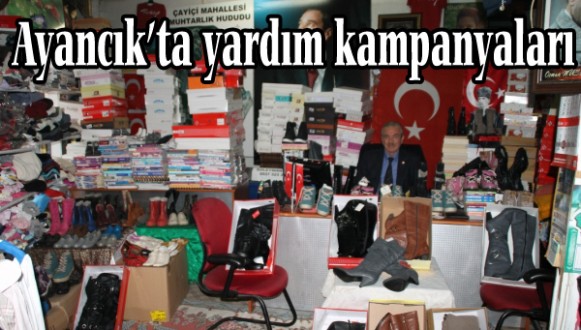 Muhtar Kuru, yardım kampanyalarına devam ediyor