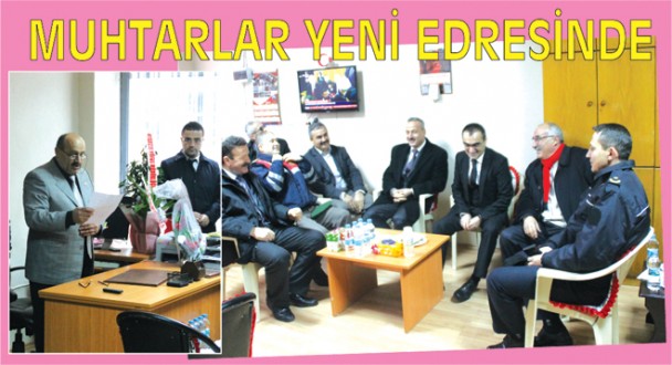 Muhtarlar Derneği Yeni Bürosuna Taşındı