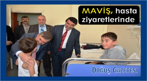 Nazım MAVİŞ Durağan'da hastaları ziyaret etti