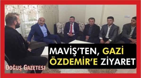 NAZIM MAVİŞ'TEN, DARGEÇİT GAZİSİNE ZİYARET