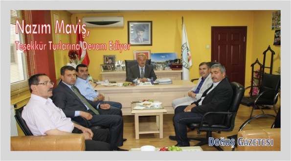 Nazım Maviş, Teşekkür Turlarına Devam Ediyor